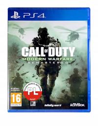 CALL OF DUTY: MODERN WARFARE REMASTERED PS4 / PS5 / NAPISY PL / PŁYTA