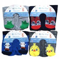 Rajstopy rajstopki rajtuzy 68-74 ZESTAW 4 sztuk