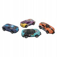 Zabawki samochodowe napędzane tarciem, jasne kolory Die Cast Body Dzieci Od