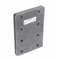 Ocynkowana Płyta Blacha Regulacja Wysokości Kuli Haka do Iveco Daily 11-14