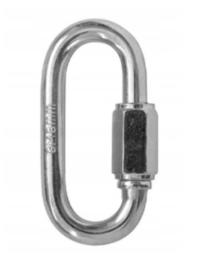 Звено винтовой карабин 4 мм муфта 1 шт.