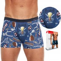 Bokserki męskie Tattoo 280/199 Barber Cornette