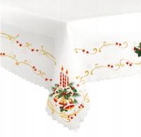 СКАТЕРТЬ РОЖДЕСТВО РОЖДЕСТВО 140X220CM СОЧЕЛЬНИК
