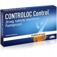Controloc control 20 мг, 14 табл изжога желудка