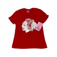 Koszulka T-shirt dziewczęca Chicago Blackhawks S