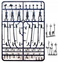 Pike & Shotte Landsknechts with Halberds - 6 szt.