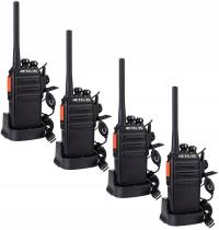 Retevis RT24 Walkie Talkie, радиостанция PMR446 с гарнитурой, 3 км