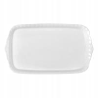 TACKA PORCELANOWA BIAŁA CHODZIEZ IWONA C000 30 CM