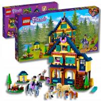 LEGO FRIENDS LEŚNE CENTRUM JEŹDZIECKIE KONIE FIGURKI KLOCKI ZESTAW 41683