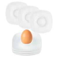 Podstawki talerze na jajko kieliszki porcelanowe Altom Design Zestaw 6 szt