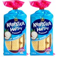 Flis Happy karpatka o smaku kokosowym 140g x 2 sztuk