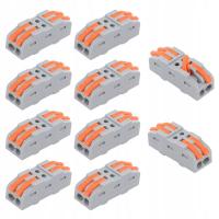 10X БЫСТРОРАЗЪЕМНАЯ электрическая соединительная муфта для 4x4 многожильного провода