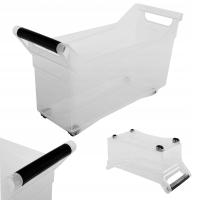 POJEMNIK ORGANIZER SYSTEMOWY DO SZAFY SZAFKI KUCHENNEJ KÓŁKA 48x17x25cm 17L