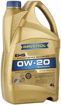 Olej silnikowy Ravenol EHS 0W20 CLEANSYNTO 4 l 0W-20