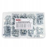 Zestaw smarowniczek stalowych zachodnich - 90 sztuk - smarland.pl