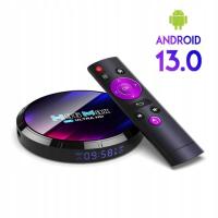 Медиаплеер ТВ приставка 4K Android 13