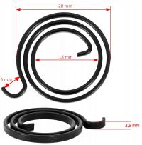 SPRĘŻYNA DO KLAMKI - Komplet 10 sztuk WZMOCNIONA