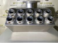 Skrzynka odciągowa na 10 podejśc do silosu