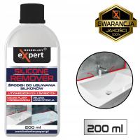 SILICONE REMOVER ŻEL Środek Preparat Do Usuwania Silikonu Silikonów 200 ml