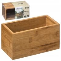 БАМБУКОВАЯ КОРОБКА ДЛЯ МЕЛОЧЕЙ КОНТЕЙНЕР БАМБУК