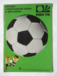 WM 74 od A do Z o mistrzostwach świata w piłce nożnej