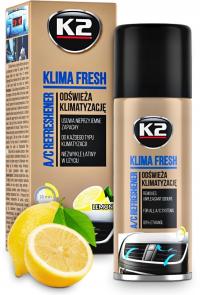 K2 KLIMA FRESH кондиционер размягчитель лимон дезинфицирующее средство