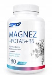 SPF магний калий B6, 180 таблеток