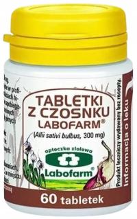 Таблетки чеснока 300 мг Лабофарм 60 таблеток