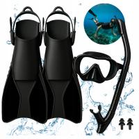 Набор для дайвинга маска для подводного плавания ласты подводное плавание для плавания R. 38-42