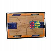 Tablica trenerska z pisakiem do markerów Tablica ekspozycyjna wielokrotnego użytku Strategia Koszykówka