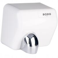 Сушилка для рук 2500 Вт BORG FLOWMASTER белая подвижная насадка сушка 15 сек