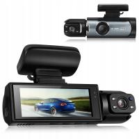 Автомобильный видеорегистратор передняя и задняя камера современный дизайн