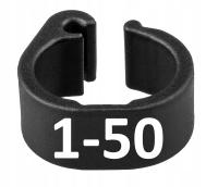 Маркеры для голубей 8x6 numerowawane 1-50 BARCZAK