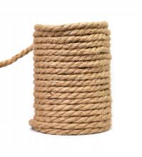 Веревка джутовая веревка декоративная шпагат Когтеточка 12мм 10м