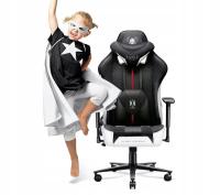 Fotel gamingowy Diablo Chairs X-Player 2.0 Kids Size Czarno-biały