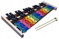 MatMax Dzwonki Chromatyczne 27-tonowe Multicolor + Pałeczki