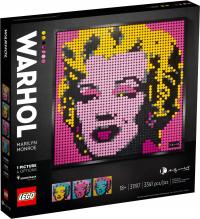 KLOCKI LEGO ART ANDY WARHOL'S MARILYN MONROE 31197