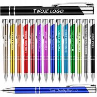 DŁUGOPIS Z GRAWEREM LOGO TWÓJ TEKST NAPIS REKLAMOWY NIEBIESKI WKŁAD GRAWER