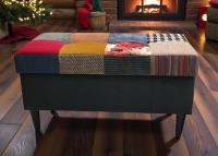 Pufa otwierana schowek ławka wymiar 80 x 40 x 40 cm