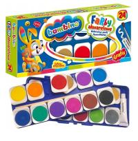 Акварельные краски 24 цвета Бамбино Маевски