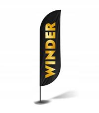 Winder Beach Флаг рекламы мачта 290cm Проект