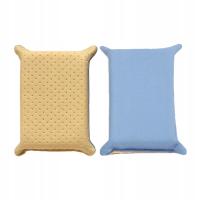 2 szt. gąbek do odmgławiania szyb, płyn do mycia szyb bez zarysowań, jasnoniebieski