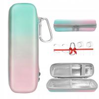EVA szczoteczka do zębów pudełko podróżne zielony różowy gradient kolor
