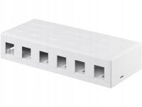 Pusta obudowa Keystone 6-portów