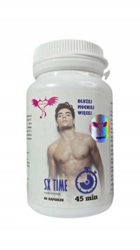 SX Time 60 kaps. Длительный секс задержка эякуляции лубрикант 100мл бесплатно