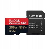 Karta SanDisk 256 GB Extreme PRO MicroSDXC