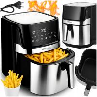 FRYTKOWNICA BEZTŁUSZCZOWA 8L AIR FRYER 1850W DUŻA FRYTOWNICA XL PIEKARNIK