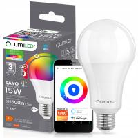 Светодиодная лампа E27 15W RGB CCT White WIFI TUYA SMART Smart App