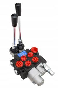 Rozdzielacz hydrauliczny Presko 2-sekcyjny z sekcją pływającą 40 l/min