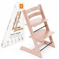 STOKKE Tripp Trapp drewniane krzesełko Serene Pink